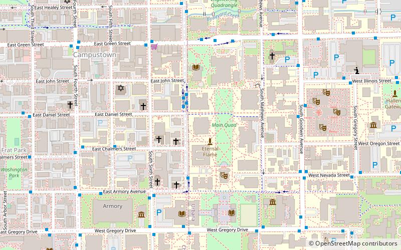 English Building location map