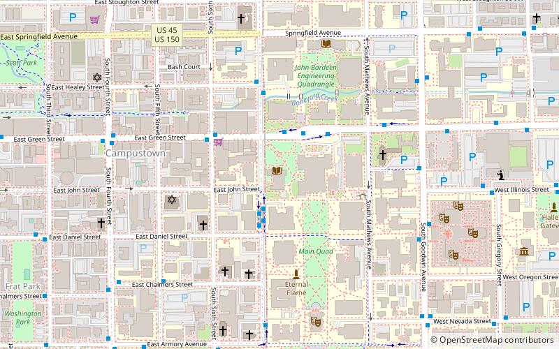 Altgeld Hall location map