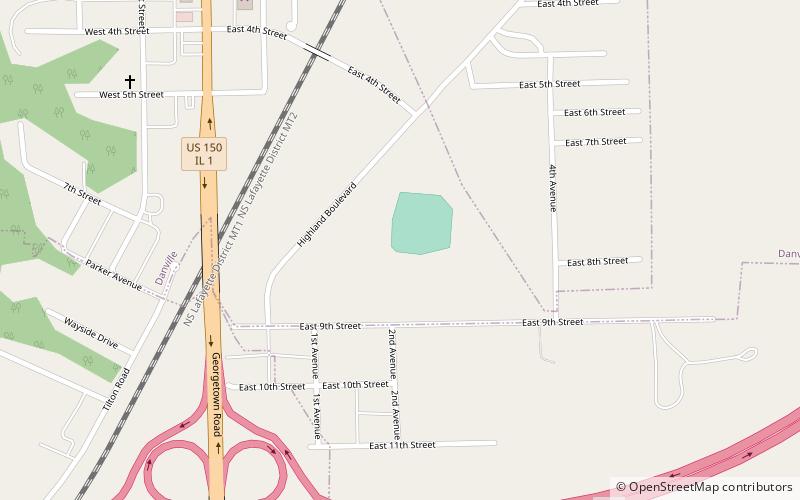 danville stadium location map