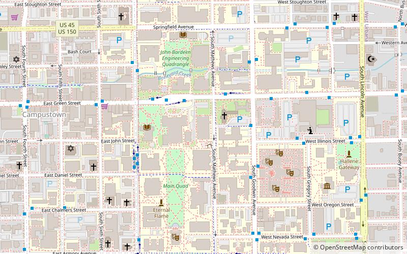 Natural History Building location map