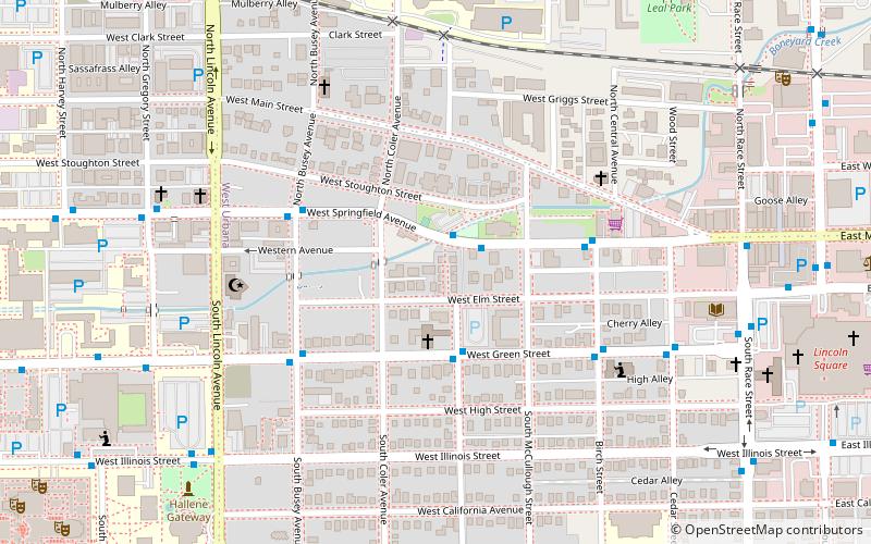 Elm Street Court location map