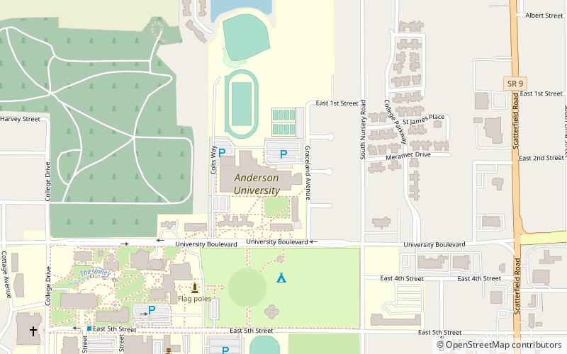 O. C. Lewis Gymnasium location map