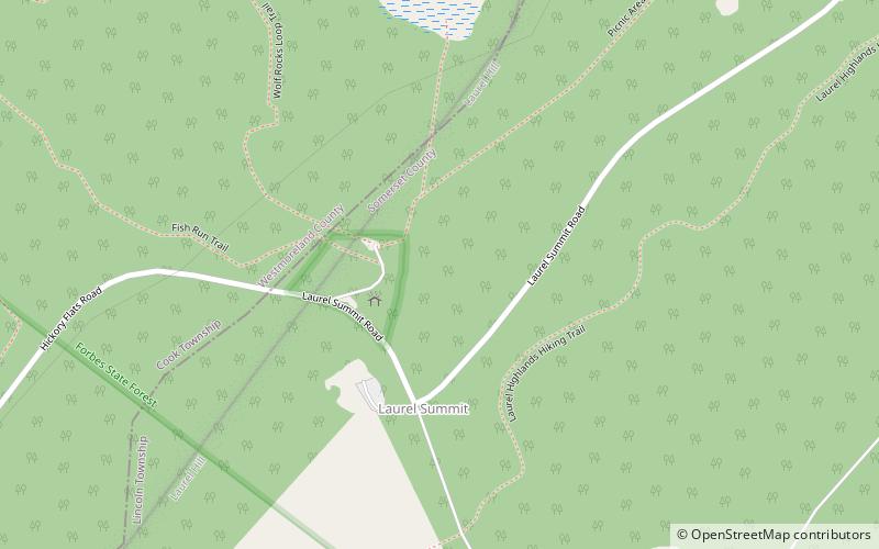 Park Stanowy Laurel Summit location map