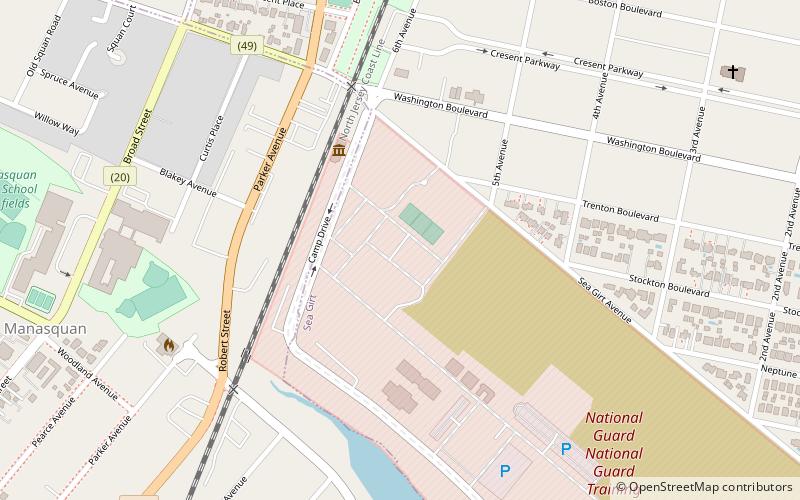 National Guard Militia Museum of New Jersey location map
