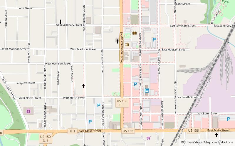 Fischer Theatre location map