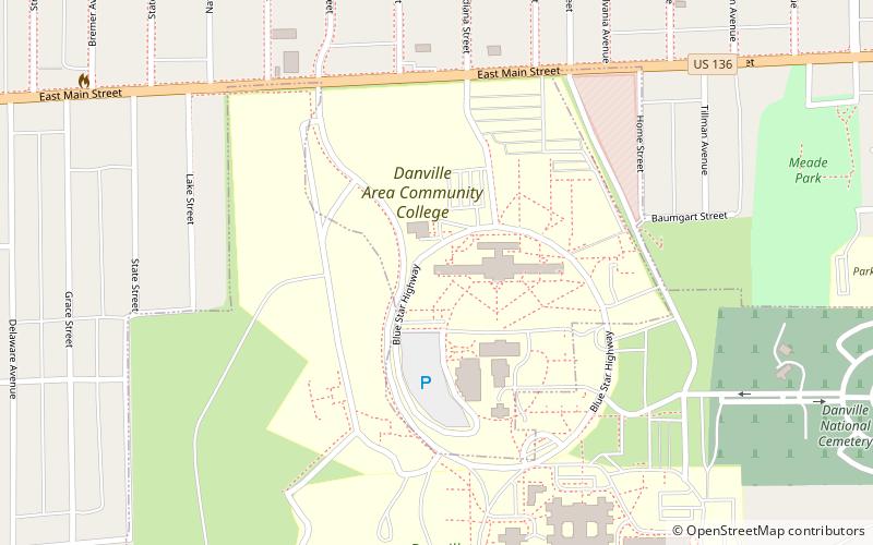 danville area community college location map
