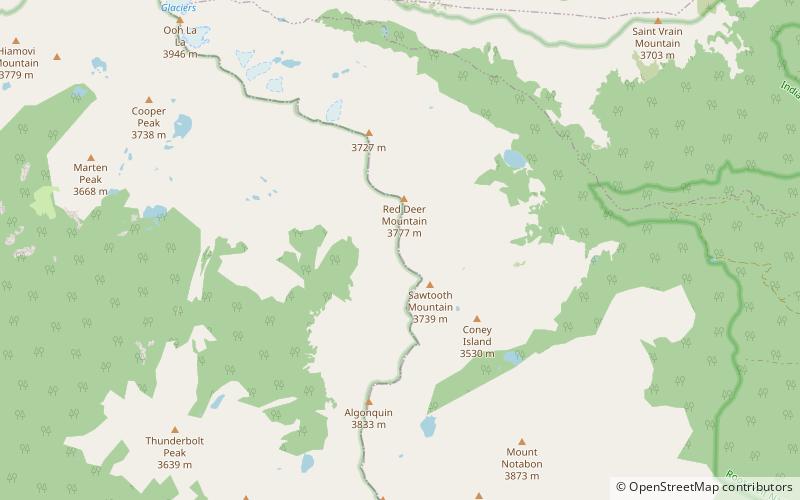 Buchanan Pass location map