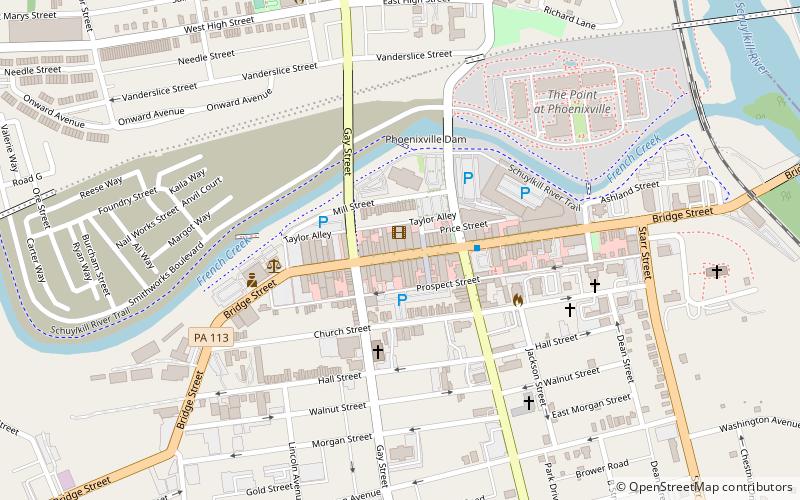 Colonial Theatre location map