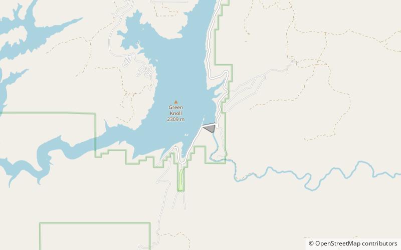 Soldier Creek Dam location map