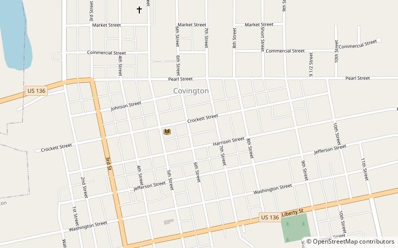 Carnegie Library of Covington location map