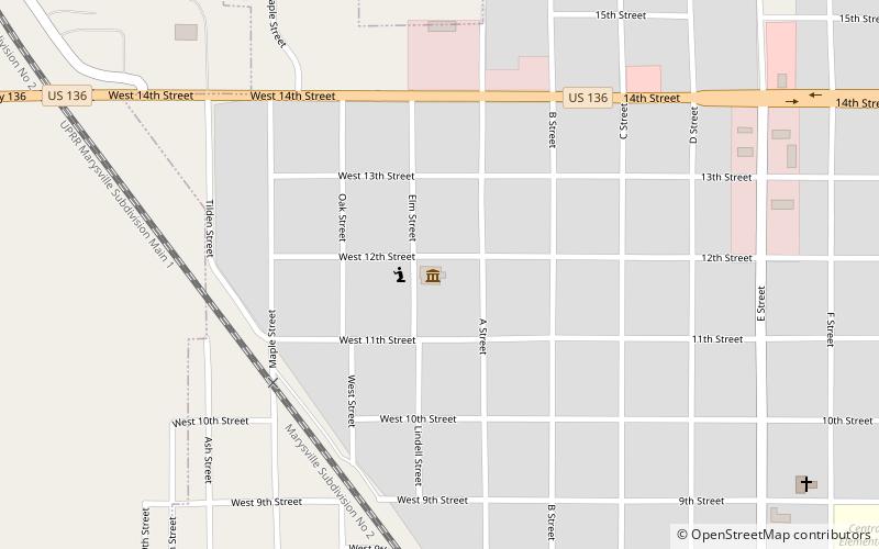 Fairbury City Museum location map