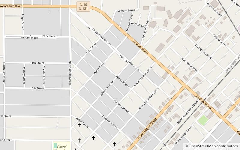 Hoblit House location map