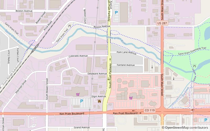 St. Vrain Valley School District location map