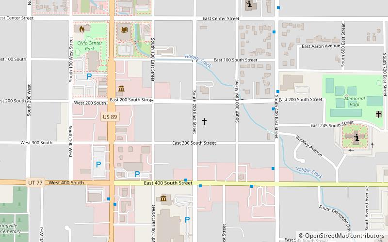 Springville Presbyterian Church location map