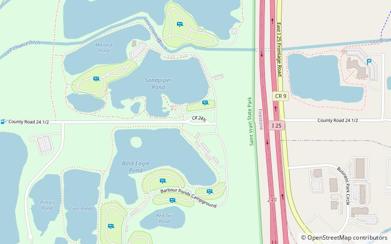 Park Stanowy St. Vrain location map