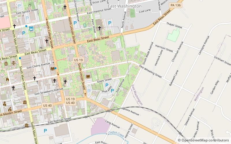 The Burnett Center location map