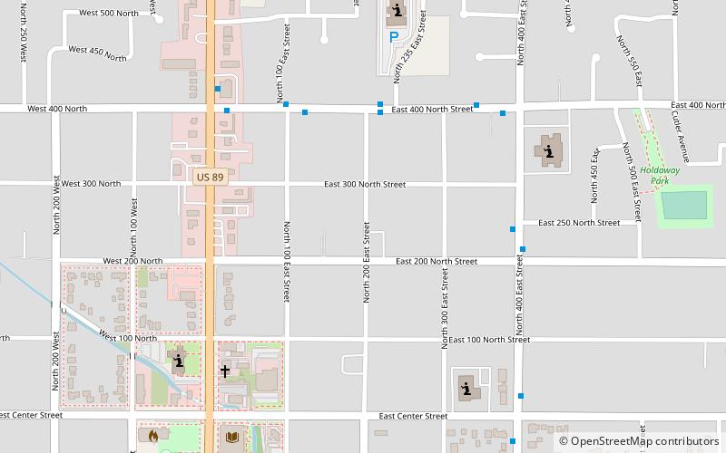 Deal-Mendenhall Hall location map