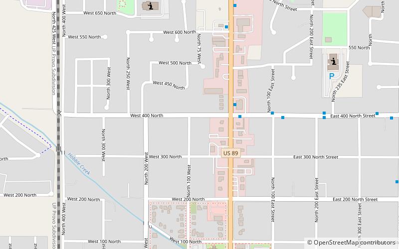 Springville Historic District location map