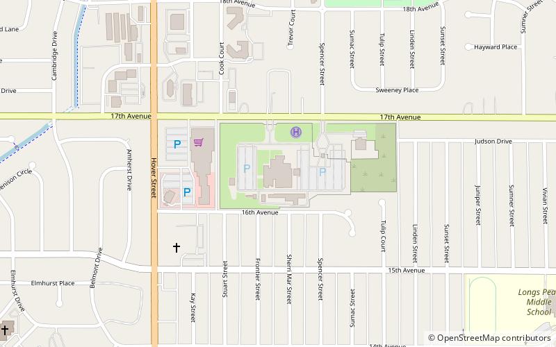 Denver Air Route Traffic Control Center location map