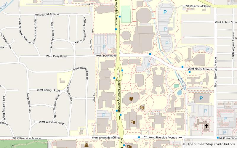 Shafer Tower location map