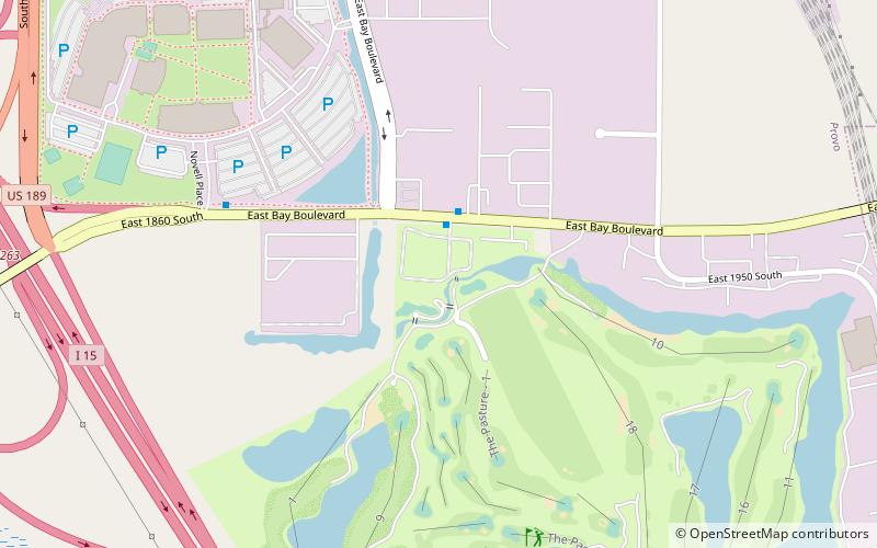 East Bay Golf Course location map