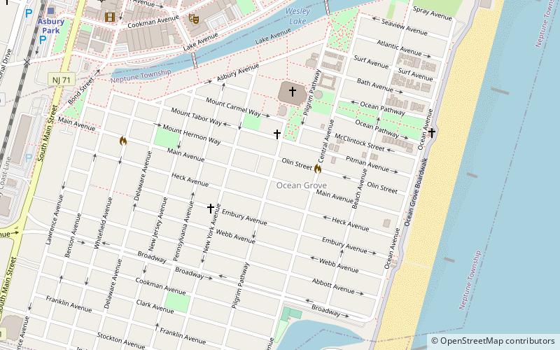 Main Avenue Galleria location map
