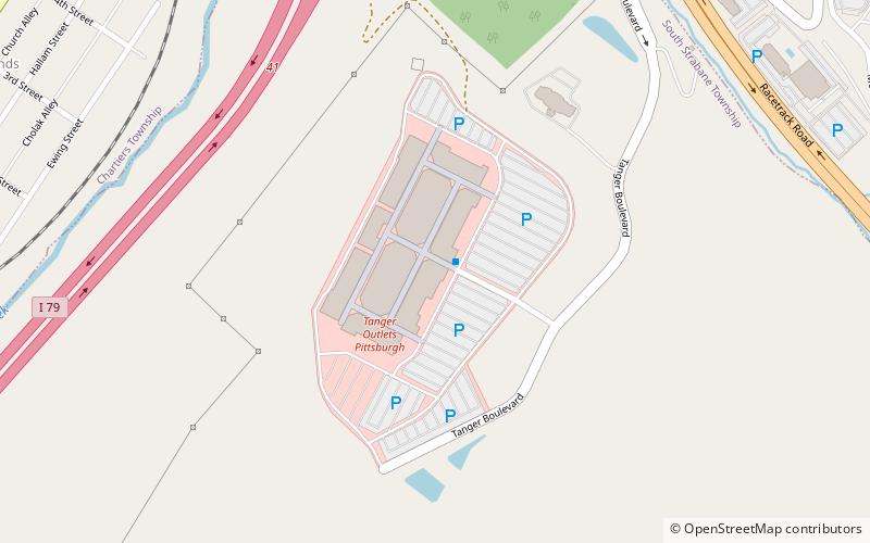 Tanger Outlets location map