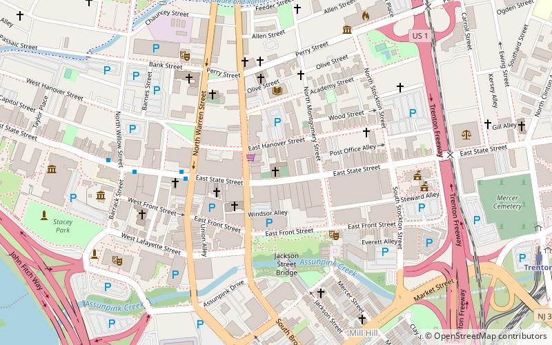 First Presbyterian Church location map