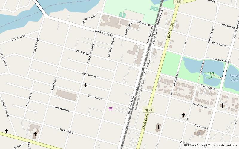 Georgies location map