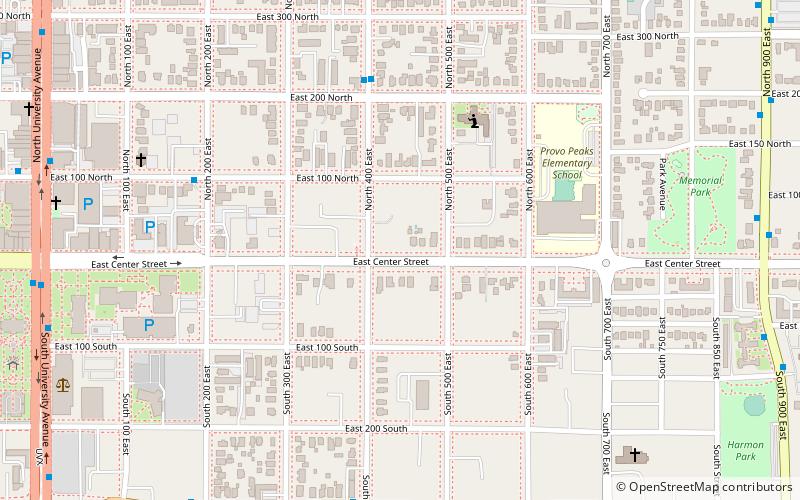 Knight–Mangum House location map