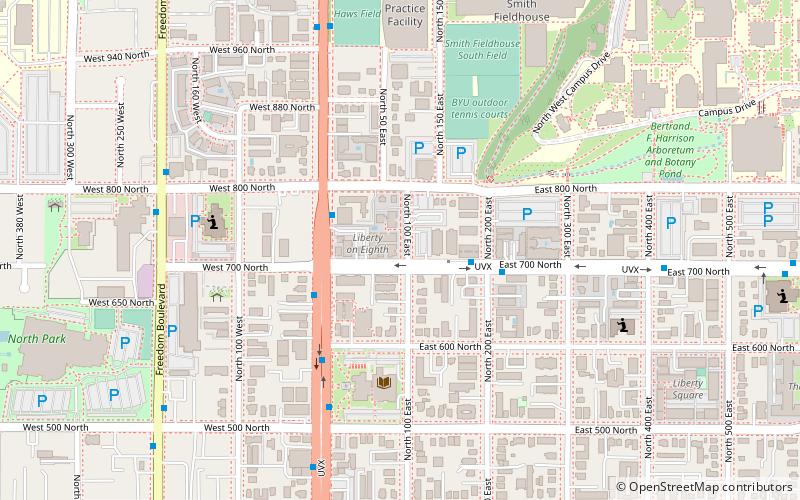 BYU Museum of Peoples and Cultures location map