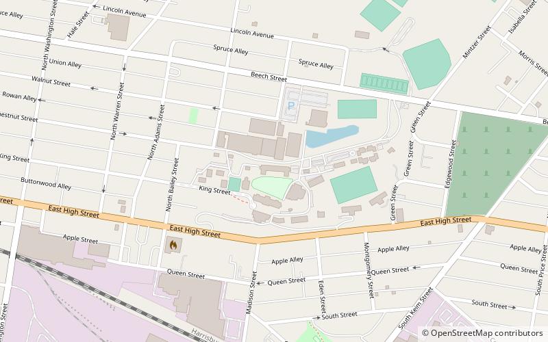 The Hill School location map