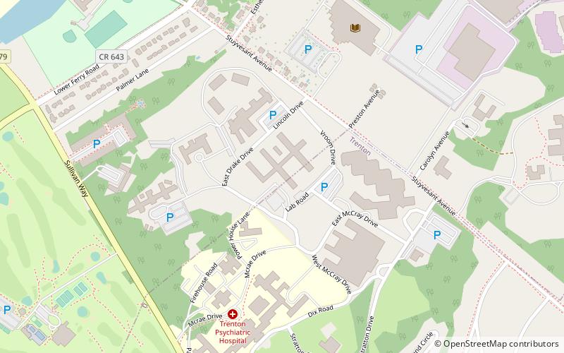 central reception and assignment facility ewing township location map