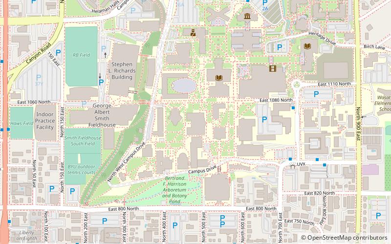 byu planetarium provo location map