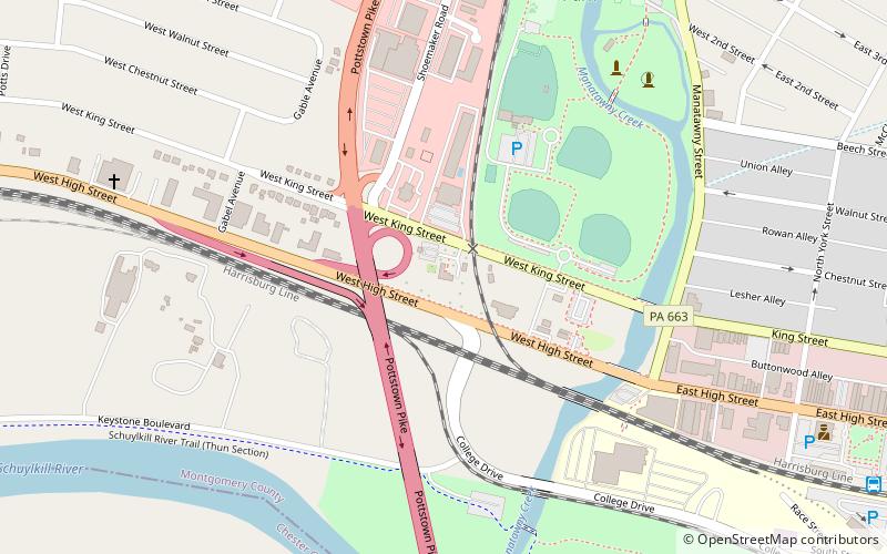 Pottsgrove Manor location map