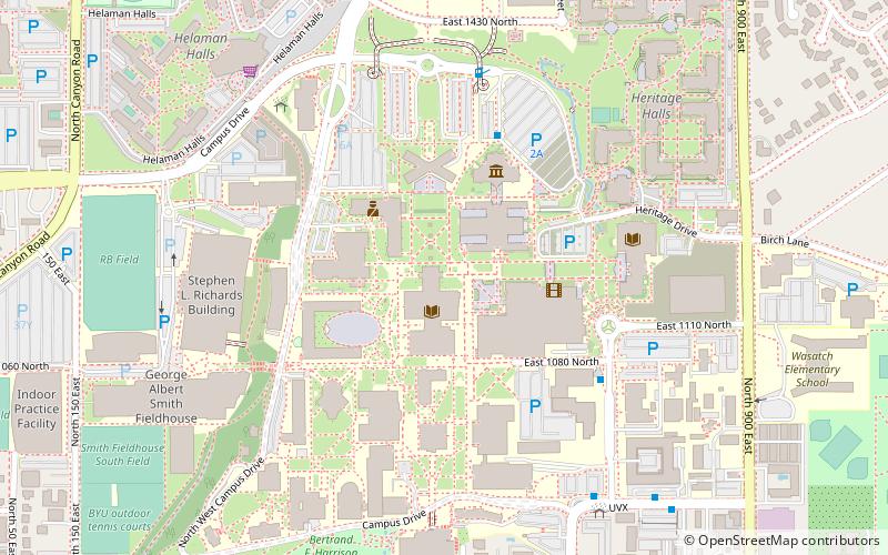 L. Tom Perry Special Collections Library location map