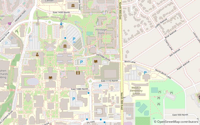 Howard W. Hunter Law Library location map