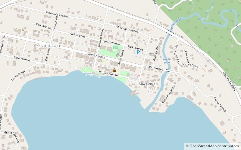 Kauffman House location map