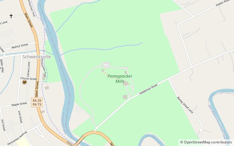 Pennypacker Mills location map