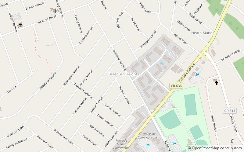 Braeburn Heights location map