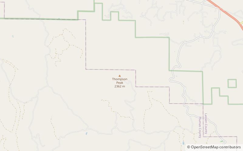 diamond mountains foret nationale de plumas location map