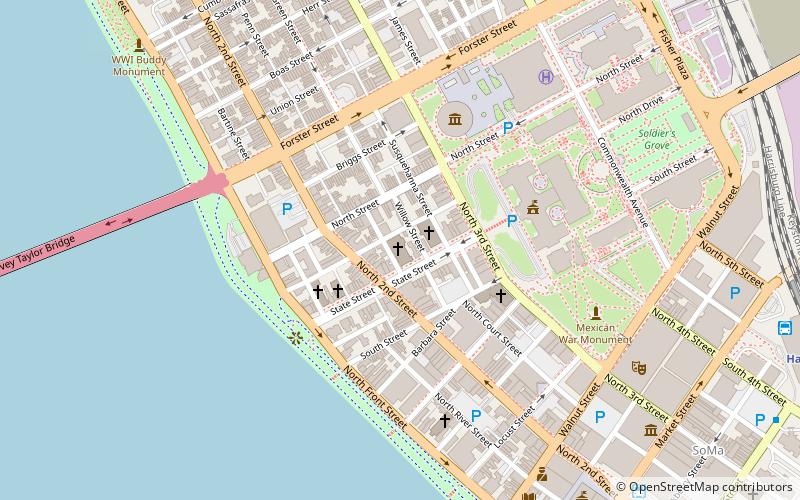 Cathedral of Saint Patrick location map