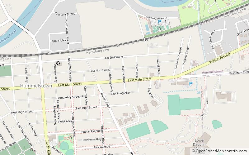 Enoch Matlack House location map