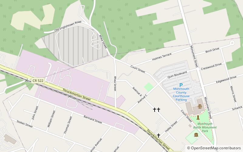 Court Street School location map
