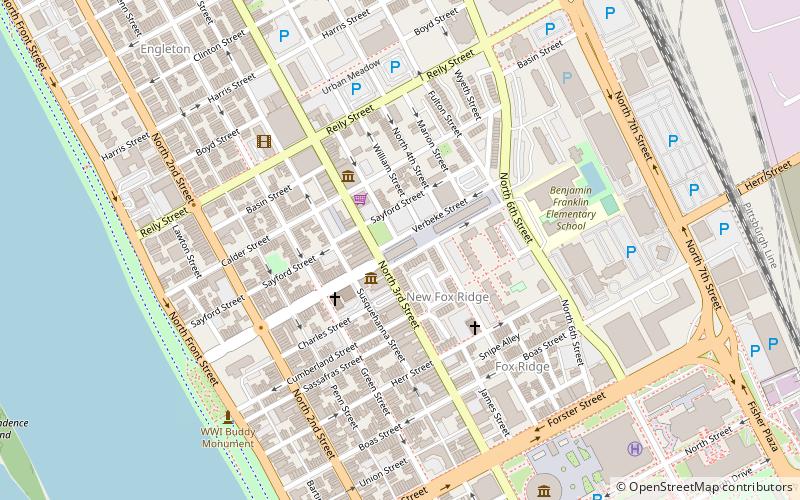 Broad Street Market location map