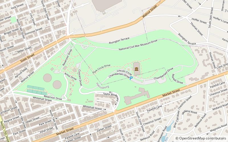 Reservoir Park location map