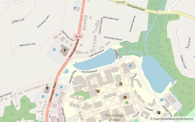 Lake Ceva location map