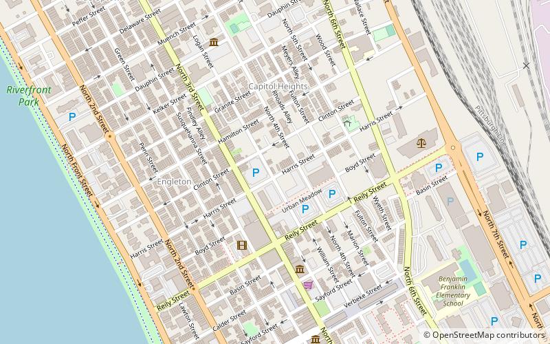 Old Midtown Historic District location map