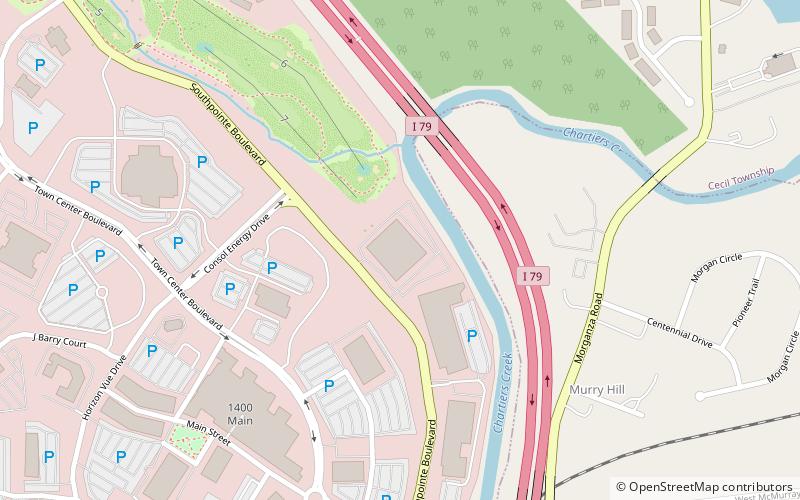 iceoplex at southpointe canonsburg location map