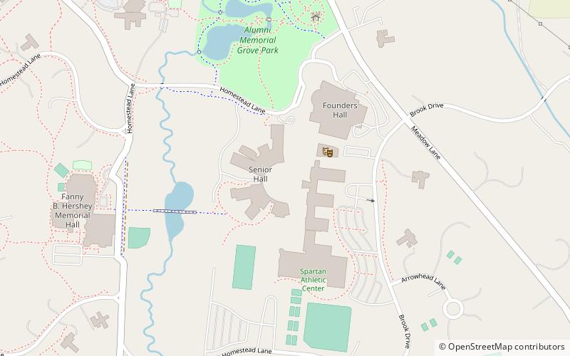 milton hershey school location map